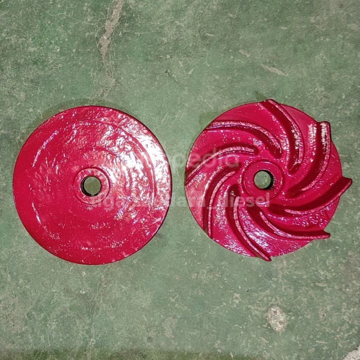 STOK TERBARU kipas pompa air kipas wayer impeller waterpump ns 100 (8 daun)