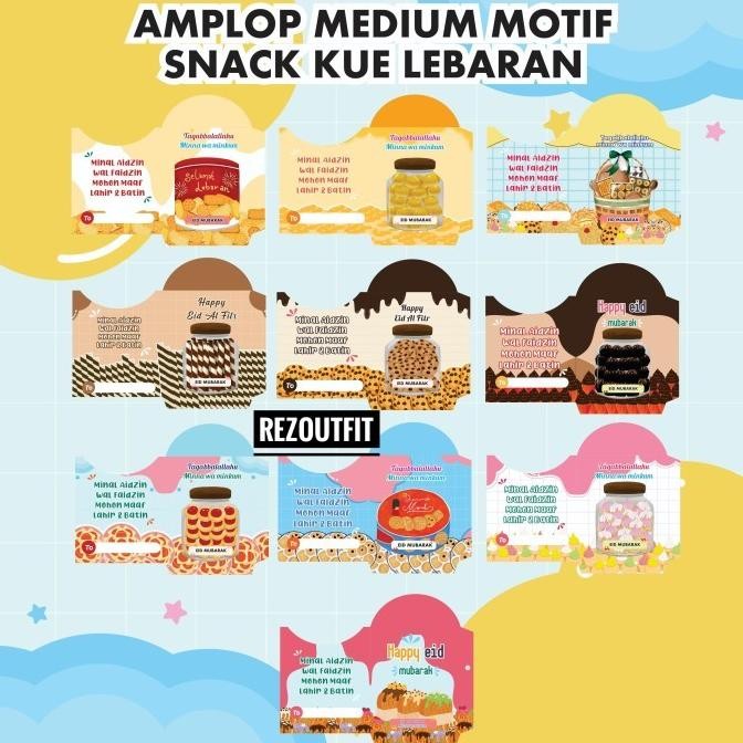

Paket 50 PCS Amplop Lebaran 2025 DEL