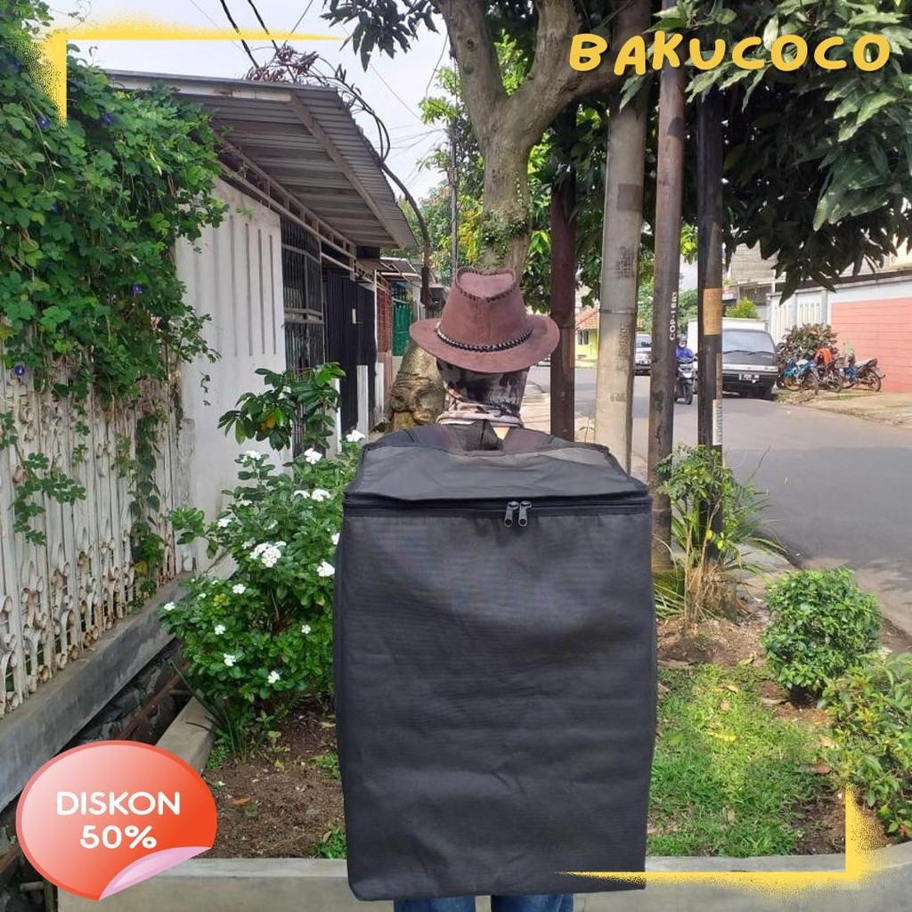 Tas Ransel Gendong Jumbo Barang / Tas Kurir Camping Sekolah Anti Air/Tas Bisa Untuk Kurir Diskon