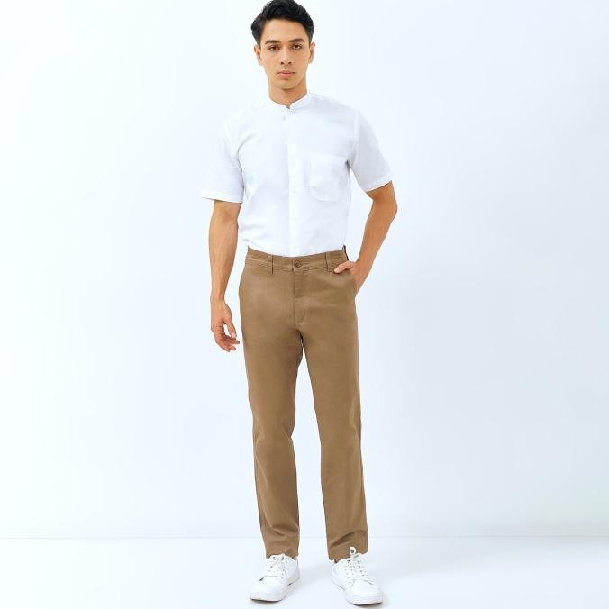 Celana Pria Chino Panjang WD & CO.  Khaky Slimfit Bahan Stretch