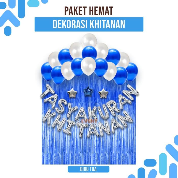 Terlengkap Paket Dekorasi Tasyakuran Khitanan Boy Dekor Anak
