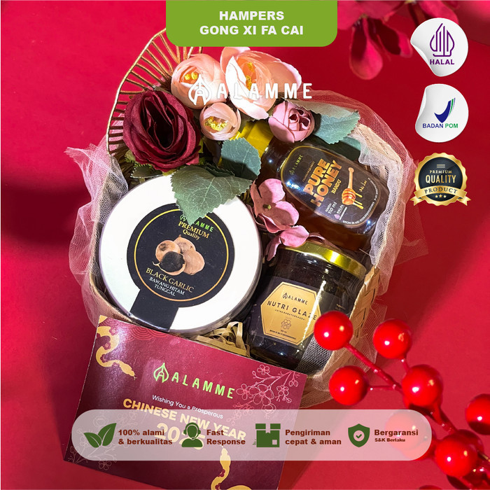 

Hampers Gong Xi Fa Cai Alamme (Sehat dan Berkah di Tahun Baru Imlek)