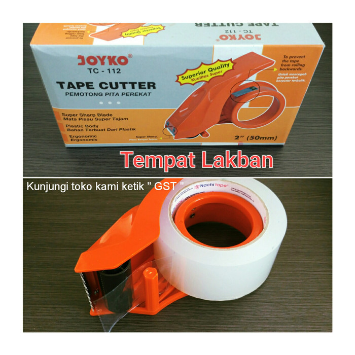 

tempat lakban tape cutter
