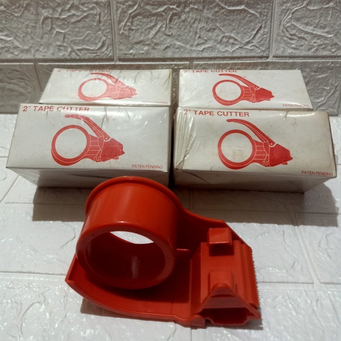 

TAPE CUTTER / PEMOTONG LAKBAN ISOLASI 2'' ( 48mm - 50mm) Paten Pending