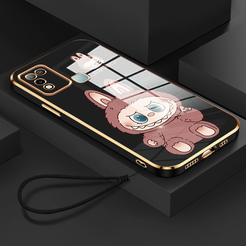 Casing Hp Untuk Infinix Hot 9 Play Hot 10 Play Hot 11 Play Case Casing tali berlapis Cesing Silikon 