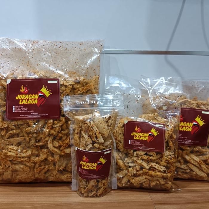 

Basreng 1Kg Juragan Lalada Camilan Goreng Pedas Snacks Food Chips Sambal Snack Crispy Keripik