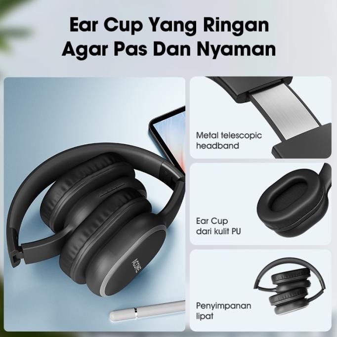 ACOME Tune H2 Headphone Bluetooth 5.3 / Headset Earphone Wireless
