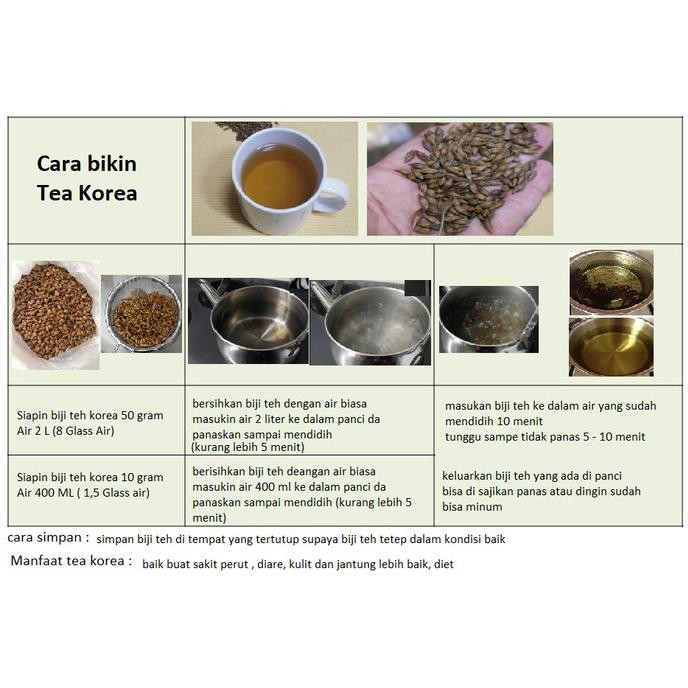 

Korean Roasted Corn Tea Teh Biji Jagung Korea 500G - Oksusu Ca Korea