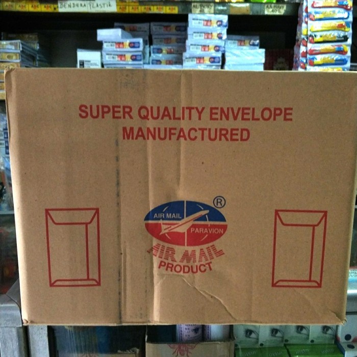 

Amplop Coklat Ukuran Map Merk Airmail New