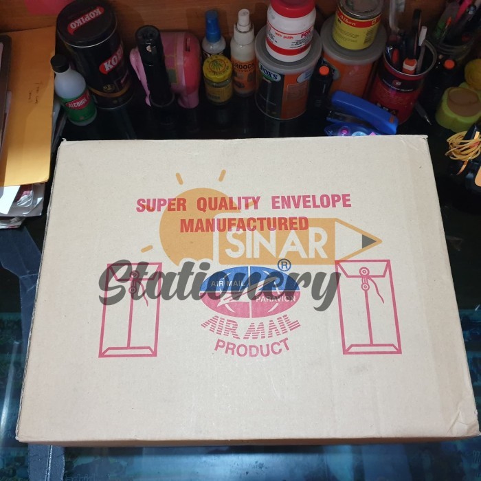 

Amplop 312 Airmail 1Pak Isi 100Pc Termurah