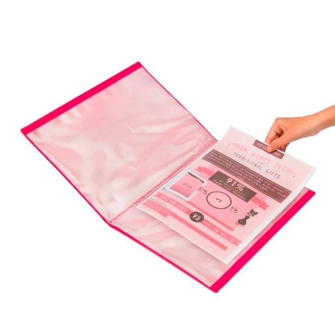 

PROMO / Bantex Display Book Folio/F4 Clear Holder 40 Pockets - 3185 Non COD