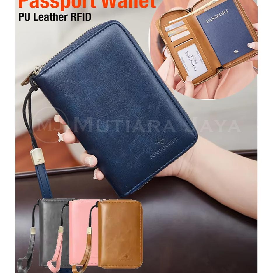 Yin Dompet Cover Paport Ulit Univeral Papor Holder Card Lot Wallet Leather