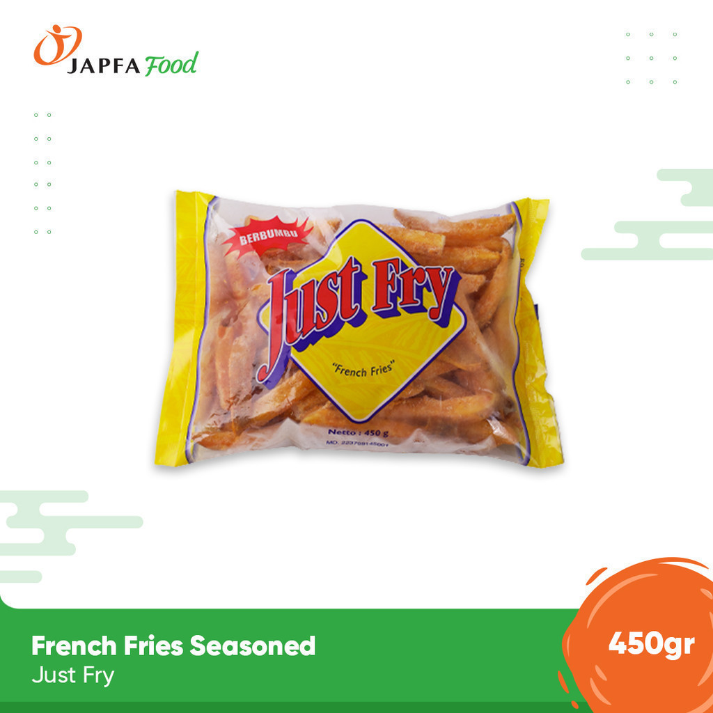 

Just Fry Kentang Just Fry Berbumbu / French Fries Seasoned 450 gr