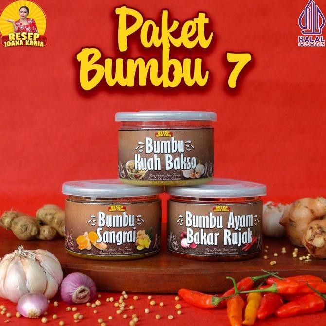 

Paket Hemat 7 Bumbu ResepJoanaKania / 3 Bumbu Instant Praktis Halal