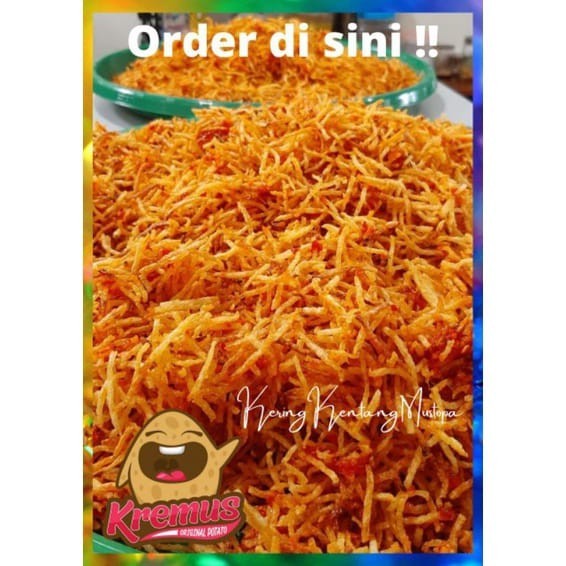 

BERKUALITAS kentang mustofa / kentang kering Mustofa / keripik kentang balado