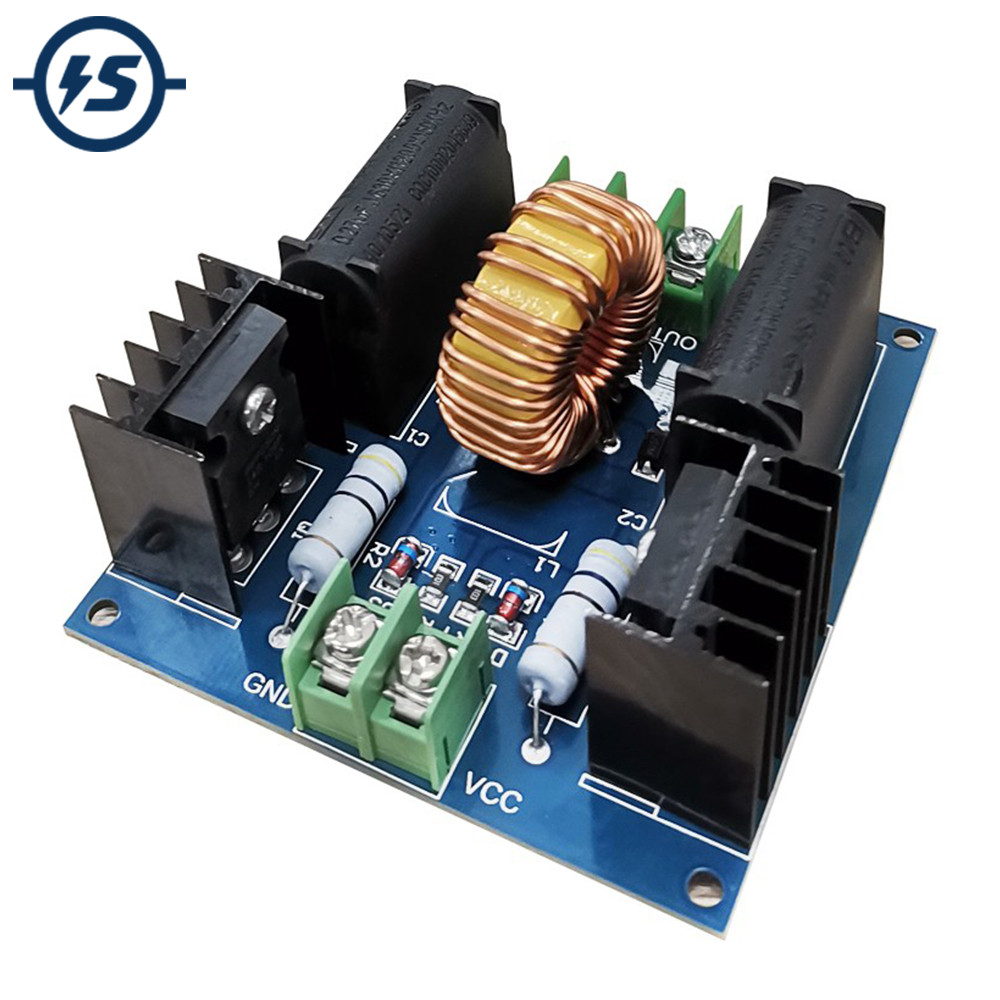 ADS ZVS Induction Heating Driver Board 200W ZVS Tesla Coil Heater Flyback Driver for Jacobs Ladder D