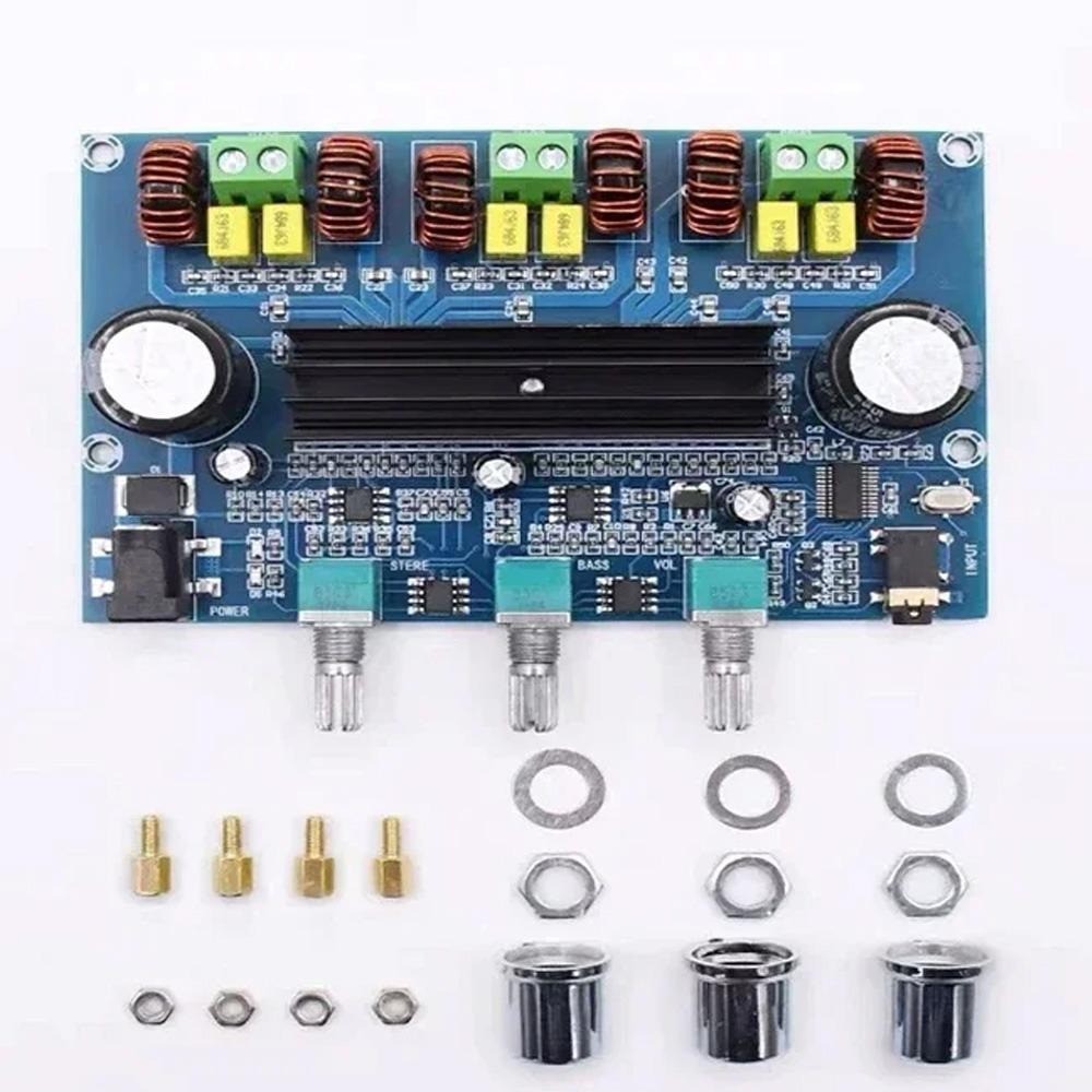 New 2*50W+100W Bluetooth 5.0 TPA3116D2 Power Subwoofer Amplifier Board 2.1 Channel TPA3116 Audio Ste