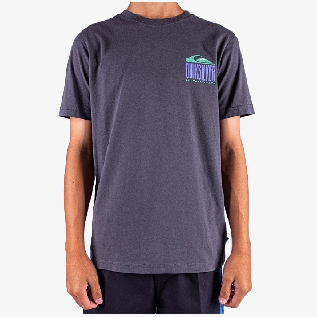 Quiksilver Boy Gh Qs World Force Yth T-shirt Dark Shadow UQBZT03479