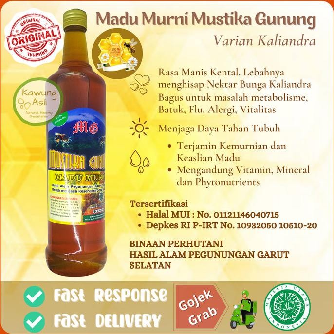 

Buruan serbu] Madu Bunga Kaliandra Asli Mustika Gunung 630 ml (Netto)