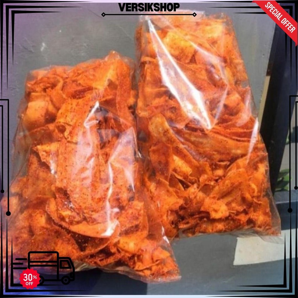 

Kripset Pedas Bawang 1000Gr Ramadhan Sale