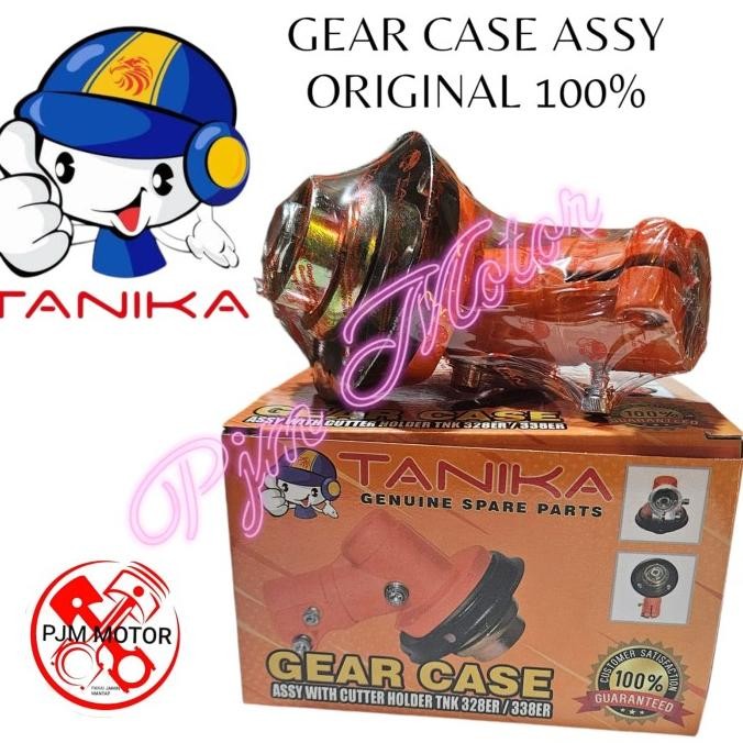 ] Original tanika 338 Gear case kepala pisau mesin potong rumput 328 338