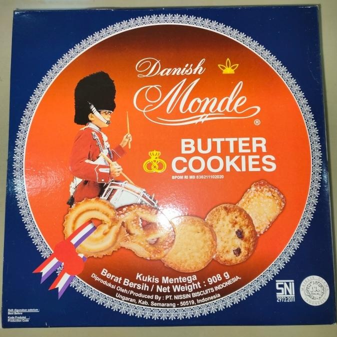 

MONDE DANISH BUTTER COOKIES 908GR NOV