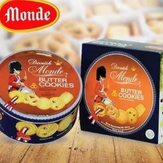 

MONDE butter cookies 454gr 908gr biskuit kue kaleng enak aneka ragam NOV