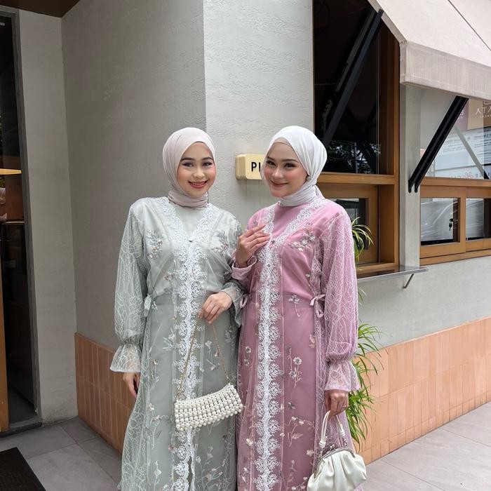 BEST SELLER HAVANA OUTER DRESS DRESS TILE GARDEN OUTER MIDI DRESS OUTER DRESS OUTER DRESS LEBARAN