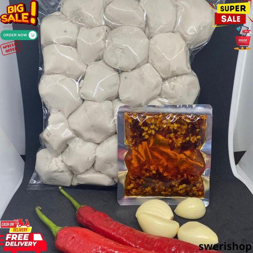 

Basreng 1 Kg Kemasan Vacum Plus Chili Oil D Cod