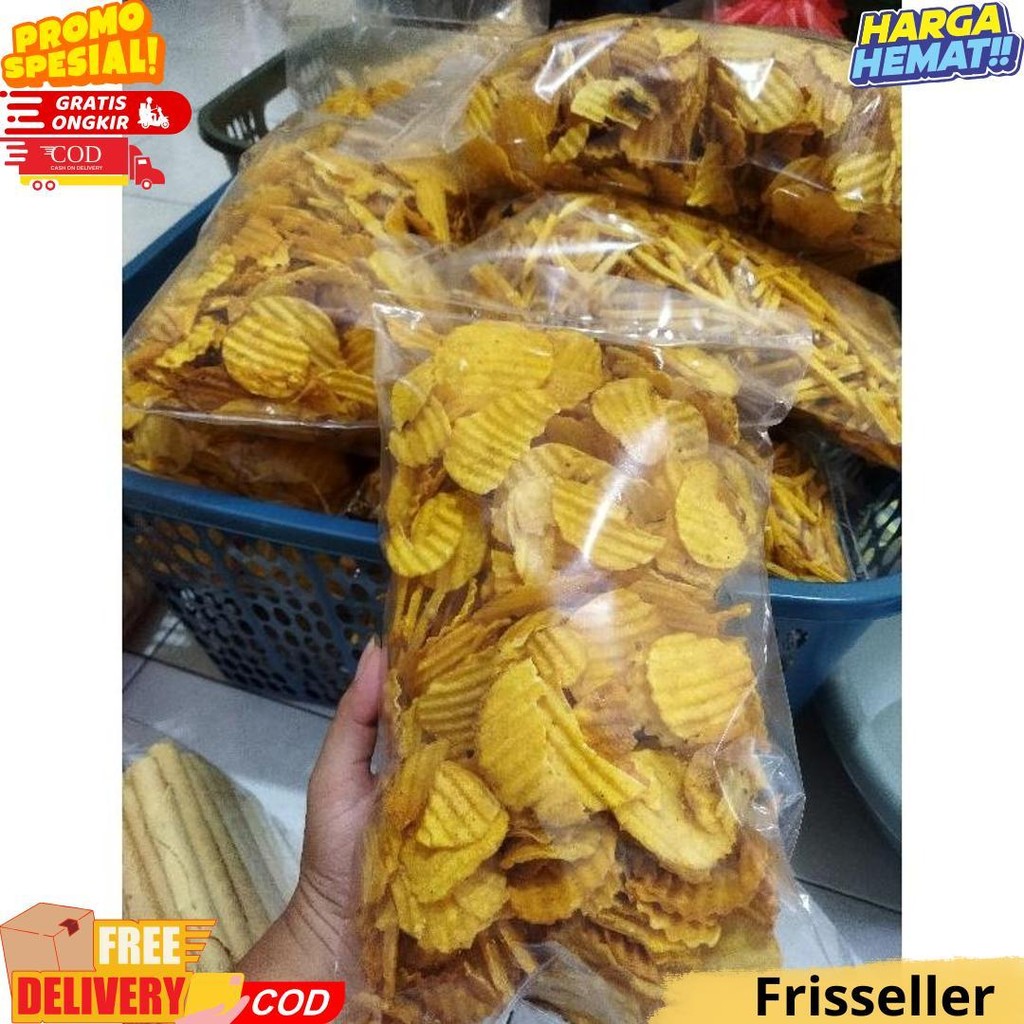 

Keripik Talas / Stik Talas Gurih Kemasan 500Gr D Terlaris