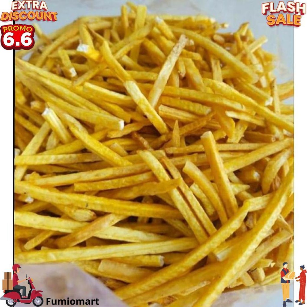 

Keripik Talas / Stik Talas Gurih Kemasan 500Gr D Gratis Ongkir