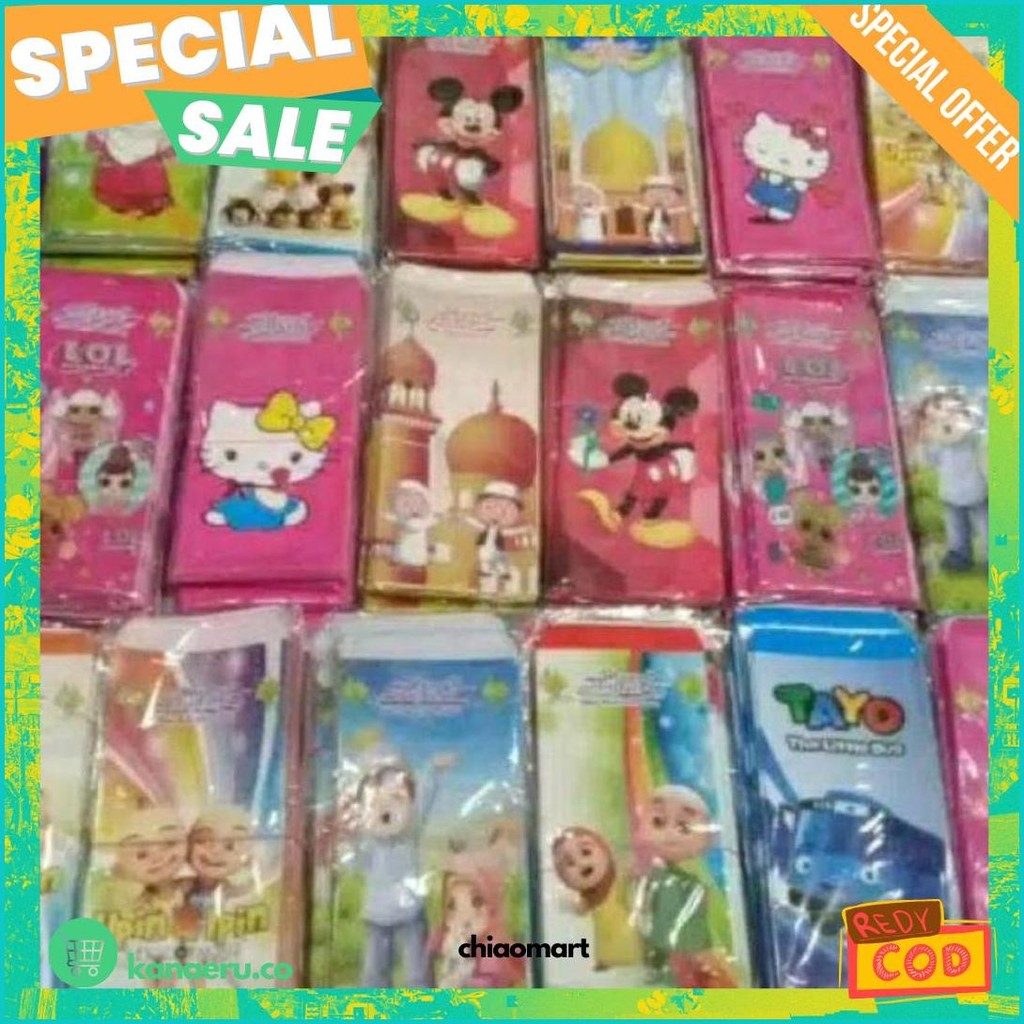 

Promo 50 Pack Isi 500 Amplop Lebaran Uk Jumbo.... 1 Kg Sale