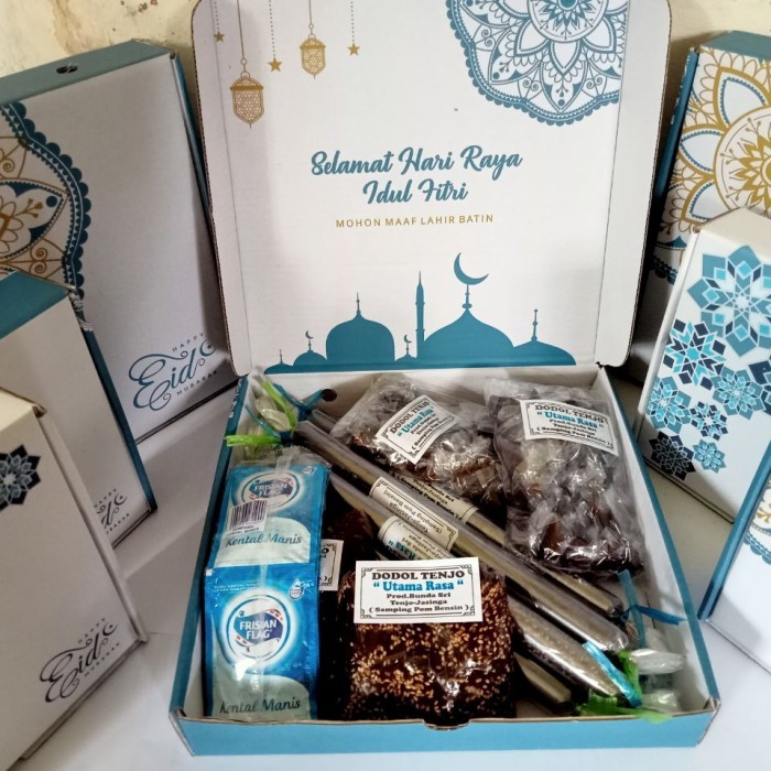 

New! Paket Dodol Asli Khas Tenjo Special Lebaran Idul Fitri/Idul Adha - Potongan Mix Lebaran