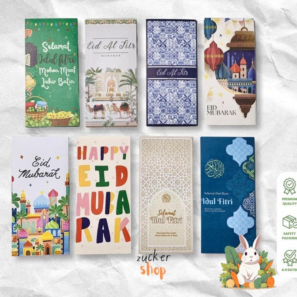 

[ Ready Stok] Amplop Lebaran Premium Exclusive Super Tebal / Amplop Idul Fitri / Amplop Hari Raya / Angpao Lebaran Cod