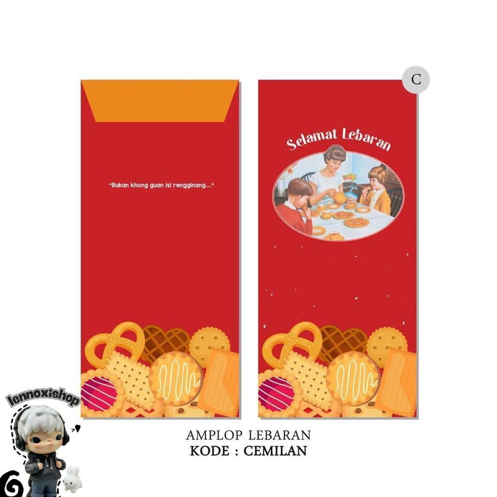 

Amplop Lebaran Idul Fitri | Cemilan Set Isi 8Pcs Murah