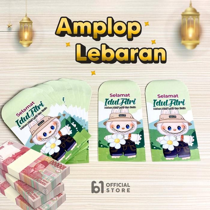 

New! Amplop THR Ramadhan Idul Fitri Model Labubu Ampao Lebaran - HIJAU 150 CAMPUR 3 MODEL Lebaran