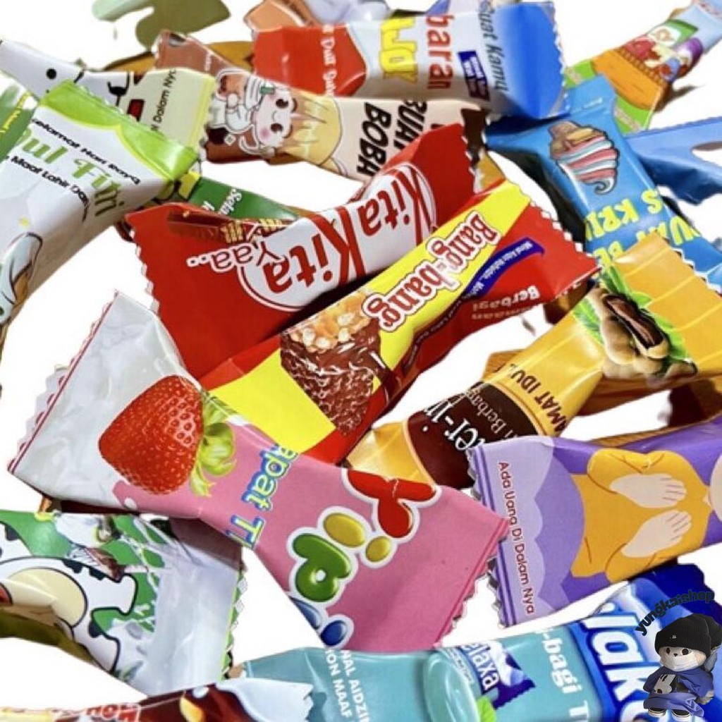 

100Pcs Amplop Lebaran Permen Kilat