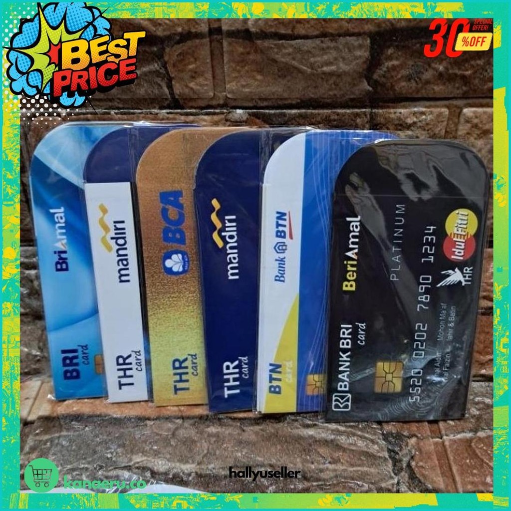 

( 100 Lembar ) Angpau/Amplop Lebaran Idul Fitri Karakter Atm Murah