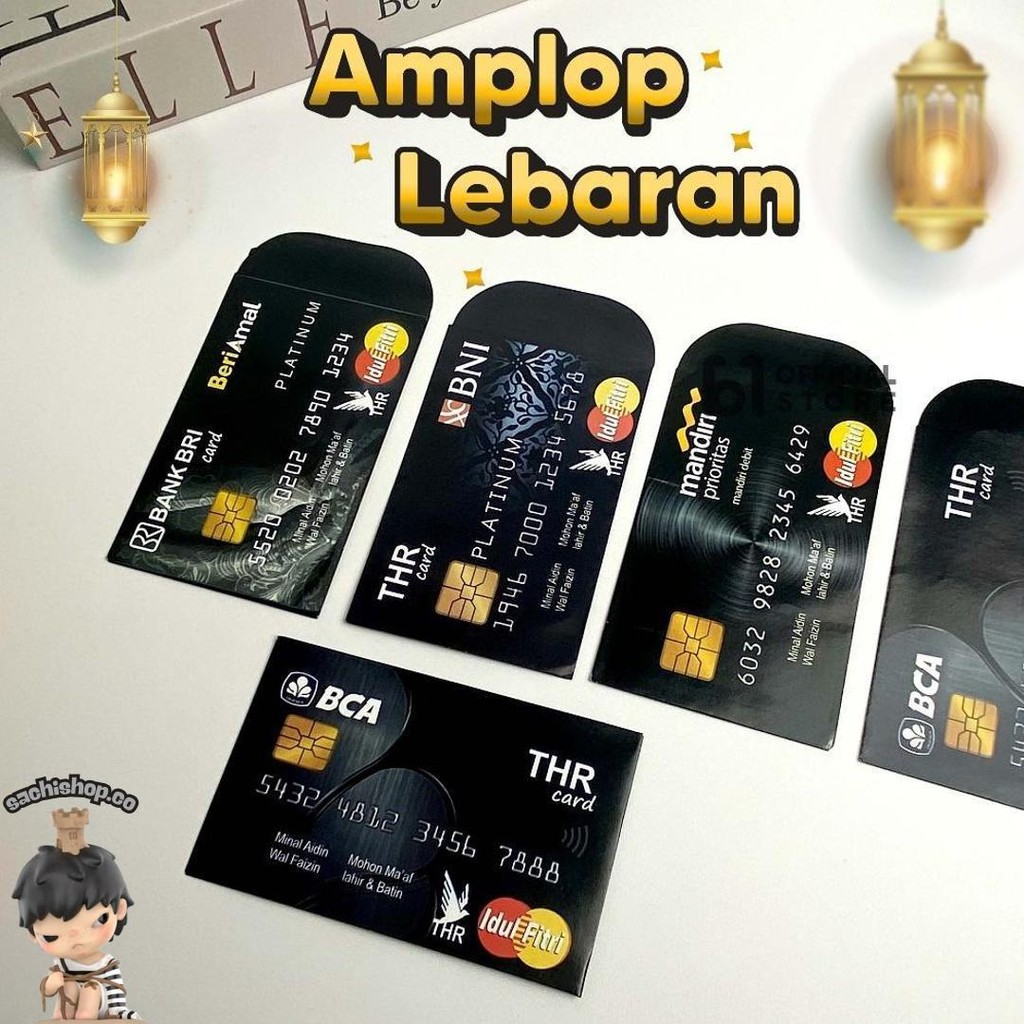 

Amplop Thr Ramadhan 2025 Model Atm Angpou Ramadhan Kertas Amplop Buat Hari Raya Isi 100 Lembar Diskon