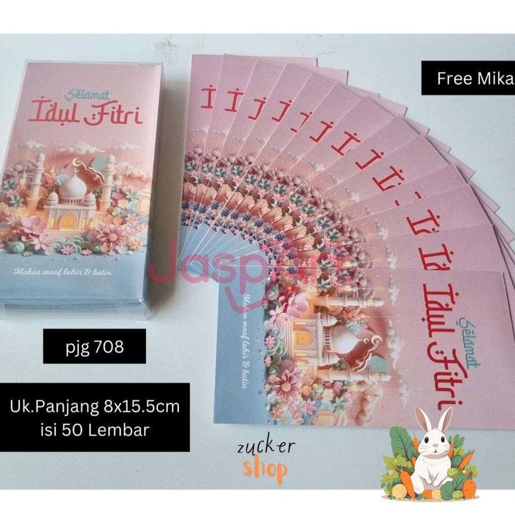 

Amplop Lebaran Angpao Idul Fitri 2025 Panjang Besar Murah Meriah Ready Stock Isi 50 Cod