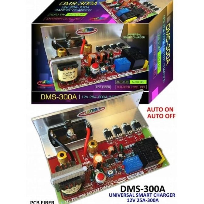 BATERAI CHARGER AUTO ON OFF 300A DMS300A DMS-300A DMS 300 A FIBER Terlaris