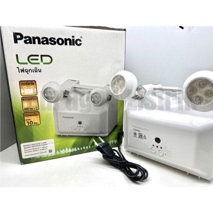 PANASONIC EMERGENCY LAMP LAMPU DARURAT LDR400N
