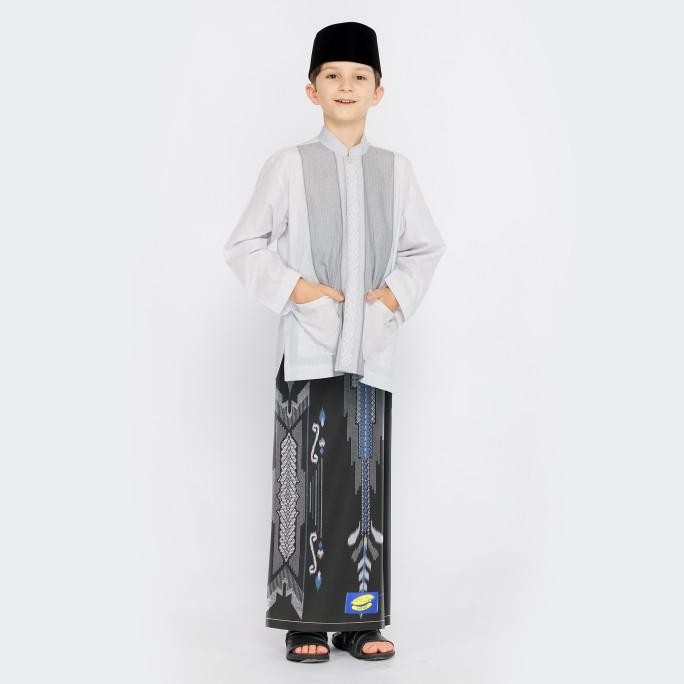 Sarung Atlas Anak Motif BHS SGF/Sarung Anak Atlas Junior Kembang Motif BHS SGF
