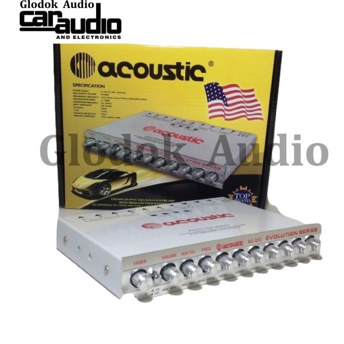 Priem/Parametric Equalizer with Frequensy Subwofer 11 Grafic Terlaris