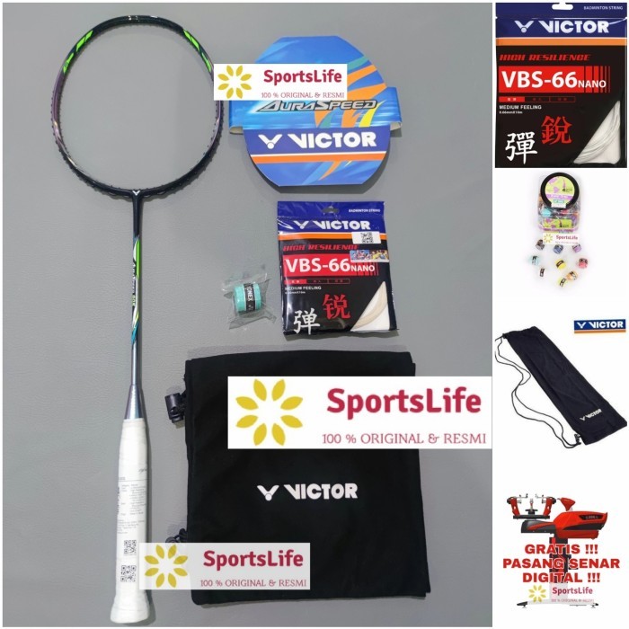 RAKET VICTOR AURASPEED 90 S ORIGINAL