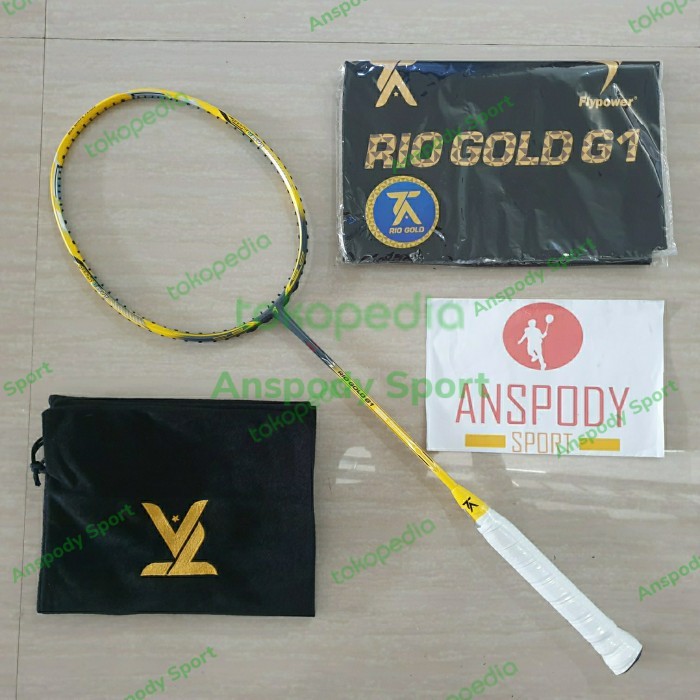 HOT SALE RAKET BADMINTON FLYPOWER RIO GOLD G1