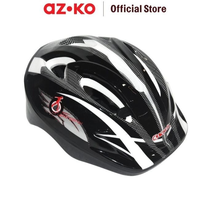 Murah Azko Kinetic Set Sepatu Inline Skate Inline Skates Roller Shoes Perlengkapan Olahraga - Hitam/