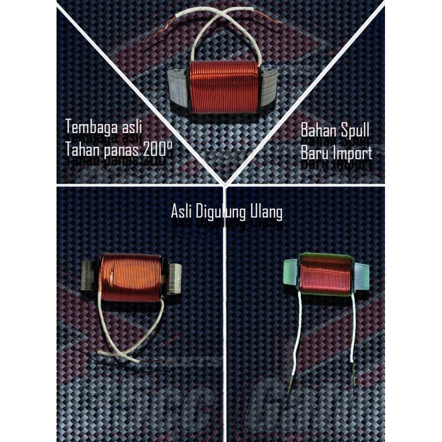 Spul Lampu Honda Win Fullwave Dc Khusus Pengisian 12V Pnp Win Prima Rc Original Dan Terlaris