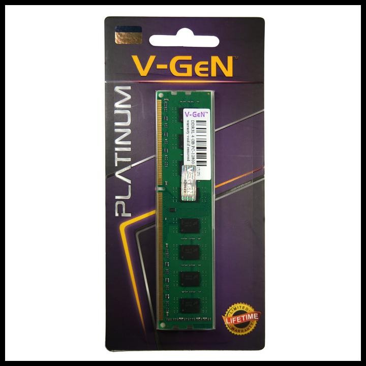 Terlaris Vgen Memory Longdim Ddr3 4Gb Pc 10600/12800 Good Quality