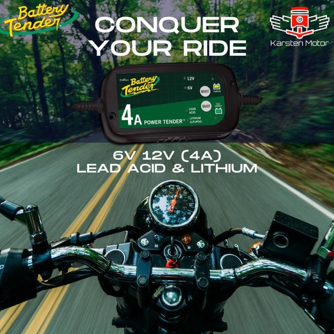 Charger aki Harley - BMW GS - Ducati - 12v (4A) - Battery Tender Terlaris